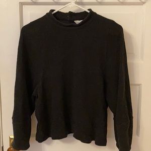READY TO DONATE! Madewell ribbed mock neck top